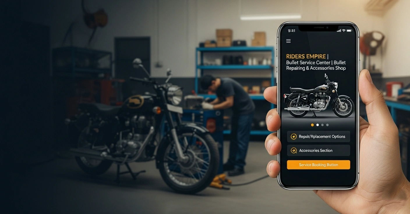 Royal Enfield Workshop Riders Empire